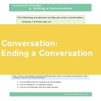 Ending a Conversation